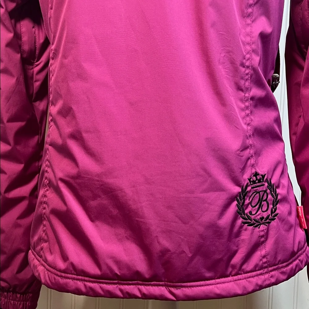 Betty Rides Women's Pink Hooded Snowboarding Jacket - Picture 16 of 16